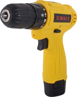Дрель-шуруповерт Eurolux ДА-12/1Li