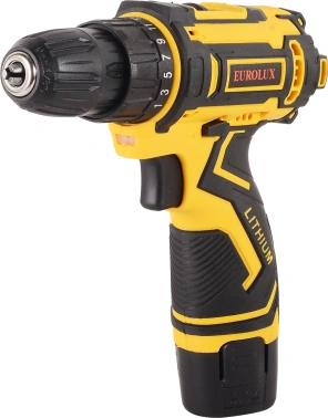 Дрель-шуруповерт Eurolux ДА-12/2Li
