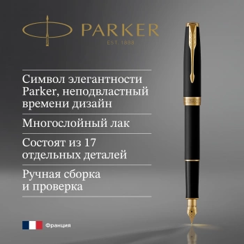 Ручка перьев. Parker Sonnet Core F528