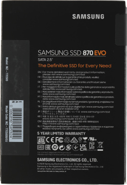 Накопитель SSD Samsung SATA-III 500GB MZ-77E500B/EU