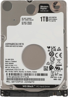 Жесткий диск WD SATA-III 1TB  WD10SPSX