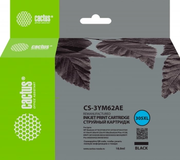 Картридж струйный Cactus CS-3YM62AE