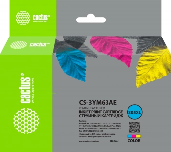 Картридж струйный Cactus CS-3YM63AE