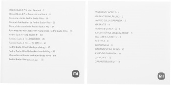 Гарнитура внутриканальные Xiaomi Redmi Buds 4 Pro M2132E1