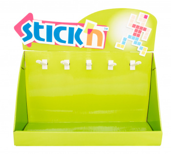 Дисплей настольный Stick`n 450x300х600mm картон приз
