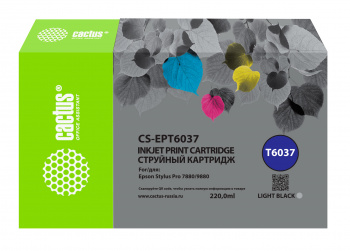 Картридж струйный Cactus CS-EPT6037