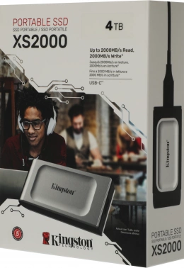 Накопитель SSD Kingston USB3.2 4TB SXS2000/4000G XS2000