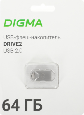Флеш Диск Digma 64Gb DRIVE2