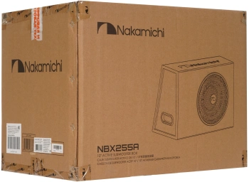 Сабвуфер автомобильный Nakamichi NBX255A