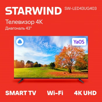 Телевизор LED Starwind 43