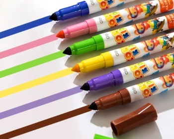 Фломастеры Deli  EC155-12