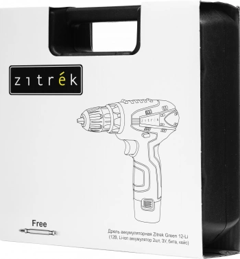 Дрель-шуруповерт Zitrek Green 12-Li