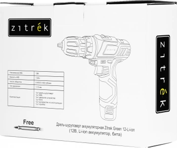 Дрель-шуруповерт Zitrek Green 12-Li-ion