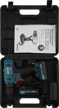 Дрель-шуруповерт Кратон CD-14,4-Li-1,5