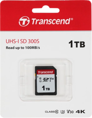 Флеш карта SDXC 1TB Transcend  TS1TSDC300S