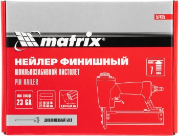 Пистолет шпилькозабивной Matrix 57425