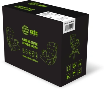 Кресло Cactus  CS-CHR-OC02M-BK с вибромассажем