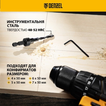 Набор сверл Denzel 704240