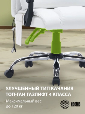 Кресло Cactus  с вибромассажем CS-CHR-OC02M-WT