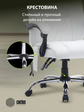 Кресло Cactus  с вибромассажем CS-CHR-OC02M-WT