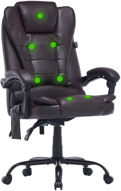 Кресло Cactus  CS-CHR-OC03M-BR с вибромассажем