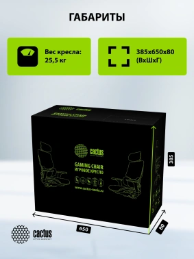 Кресло Cactus  CS-CHR-MC01-GYBK