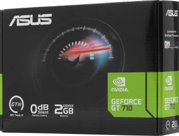 Видеокарта Asus PCI-E 2.0  GT710-SL-2GD3-BRK-EVO