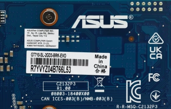 Видеокарта Asus PCI-E 2.0  GT710-SL-2GD3-BRK-EVO