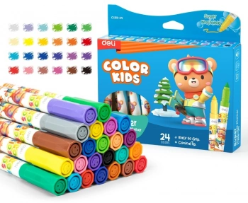 Фломастеры Deli  EC155-24