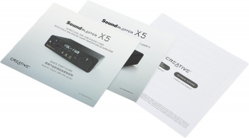 Звуковая карта Creative USB Sound Blaster X5