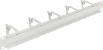 Кабельный органайзер горизонтальный Lande LN-KDG-YKD-1UKN-LG односторонний кольца 1U шир.:19