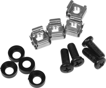 Кабельный органайзер горизонтальный Lande LN-KDG-YKD-1UKN-LG односторонний кольца 1U шир.:19