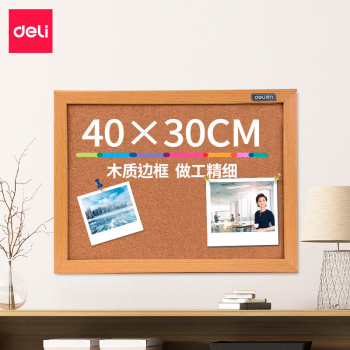 Доска пробковая Deli  8761