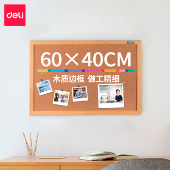 Доска пробковая Deli  8762