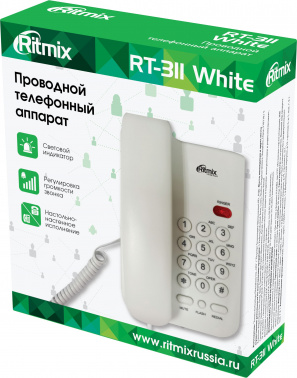 Телефон проводной Ritmix RT-311