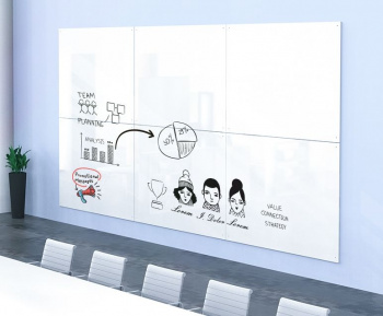 Доска стеклянная Deli  50045