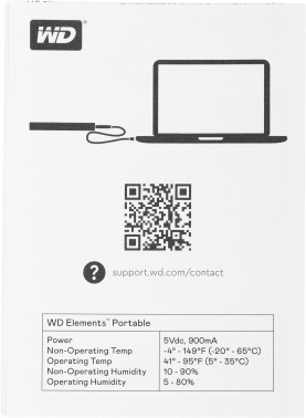 Жесткий диск WD USB3.0 5TB WDBU6Y0050BBK-WESN