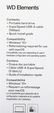 Жесткий диск WD USB3.0 5TB WDBU6Y0050BBK-WESN