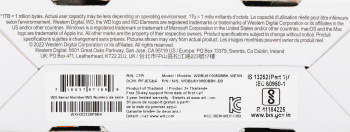 Жесткий диск WD USB3.0 5TB WDBU6Y0050BBK-WESN