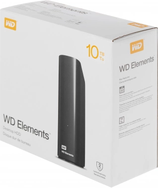 Жесткий диск WD USB3.0 10TB WDBWLG0100HBK-EESN