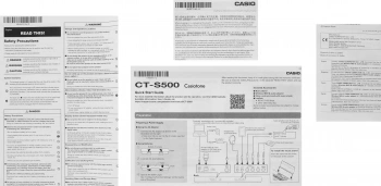 Синтезатор Casio CT-S500