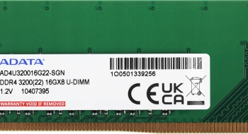 Память DDR4 16Gb 3200MHz A-Data  AD4U320016G22-SGN