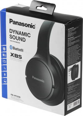 Гарнитура накладные Panasonic RB-HF520BE-K