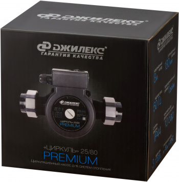 Насос циркуляционный Джилекс Циркуль 25/80 Premium