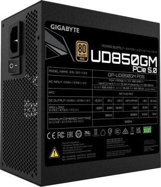 Блок питания Gigabyte ATX 850W GP-UD850GM PG5 Gen.5