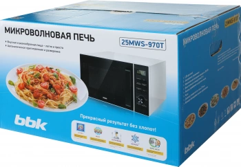 Микроволновая Печь BBK 25MWS-970T/WB
