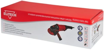 Углошлифовальная машина Elitech МШУ 1412Д