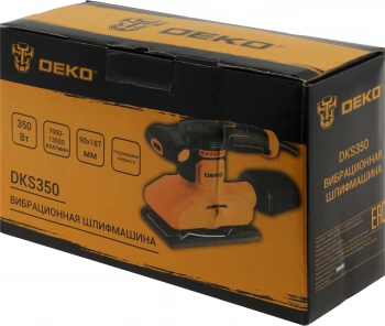 Вибро шлифовальная машина Deko DKS350