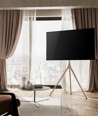 Подставка для телевизора Cactus CS-ST1246WTBCH