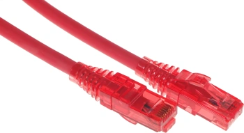 Патч-корд Hyperline PC-LPM-UTP-RJ45-RJ45-C5e-1M-LSZH-RD